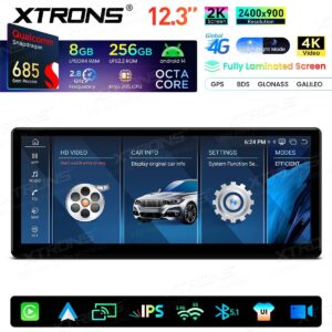XTRONS QWBX24CIB12E92 Android Autoradio BMW 3er E90/E91/E92/E93/M3 CIC-System – Bild 5