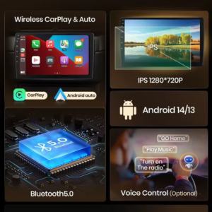 Android  Autoradio für Honda Accord 7 2004–2008 2 DIN Multimedia- GPS-Navigation SWC Bluetooth FM RDS DSP IPS-Bildschirm – Bild 4