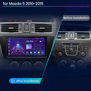 Android Autoradio für Mazda 5 2011-2015 GPS  Stereo Multimedia – Bild 3