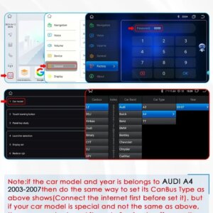 Android Autoradio für Audi A4 B6 2012-2015 s4 b7 rs4 Seat Exeo  gps navi carplay android auto – Bild 6