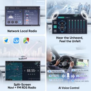 Android Autoradio Für Mitsubishi Outlander 3 2012-2018 Multimedia CarPlay  Androidauto – Bild 7