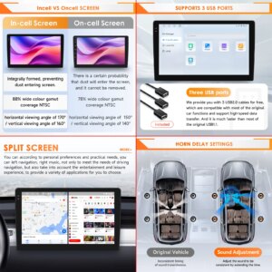 Android Autoradio für Jeep Compass Patriot 2007 - 2009 Multimedia-GPS 4G Carplay – Bild 7