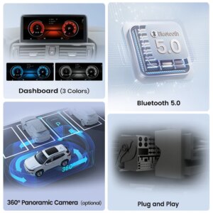 Android Autoradio Für BMW 1 2 3 4 serie F20 F21 F22 F30 F31 F32 F33 F34 F36 Multimedia – Bild 4
