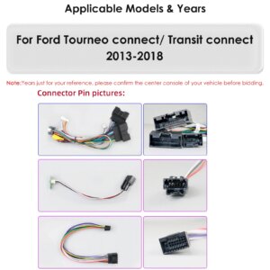 Android Autoradio 9,7''  für Ford Transit Connect 2013 - 2018 Ford Tourneo Connect Multimedia GPS Carplay – Bild 4