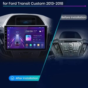 Android Autoradio für Ford Transit 2013-2018 4g Auto Multimedia GPS 2din – Bild 3