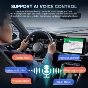 Android Autoradio für Hyundai I20 2015-2017 Kabelloses Carplay DSP WIFI RDS GPS FM BT – Bild 4