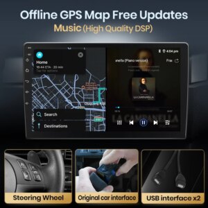 Android Autoradio für Hyundai i40 2012-2016 rds bt wifi 2 din Multimedia – Bild 7