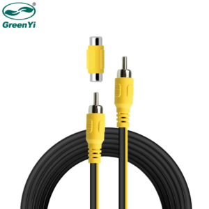 RCA-Videokabel für Monitor- und Backup-Rückfahrkamera-Verbindung, 6 m, 10 m, 15 m, 20 m, AV-Verlängerung
