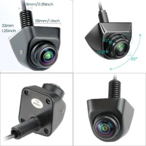 AHD Auto-Rückfahrkamera Mini Side/Front/Backup 360°HD Nachtsicht Fahrzeug Rückfahrkamera C899 – Bild 4