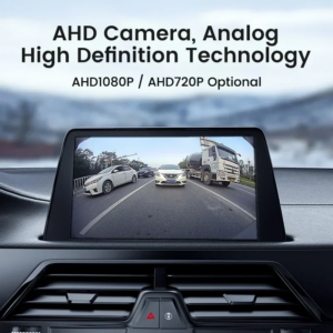AHD 1920 x 1080P Auto-Rückfahrkamera Full HD Nachtsicht 170 ° Rückfahrkamera vorne für Fahrzeuge, C801 – Bild 3