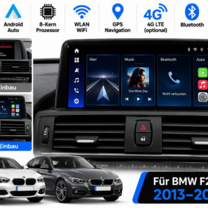 Android Autoradio Für BMW 1 2 3 4 serie F20 F21 F22 F30 F31 F32 F33 F34 F36 Multimedia – Bild 2