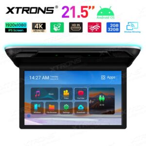 Xtrons CM215AF Autodachmonitor, herunterklappbarer Multimedia-Player, FHD-IPS-Bildschirm