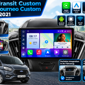 Android Autoradio für Ford Transit 2013-2018 4g Auto Multimedia GPS 2din – Bild 2