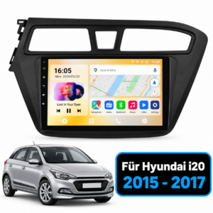 Android Autoradio für Hyundai I20 2015-2017 Kabelloses Carplay DSP WIFI RDS GPS FM BT