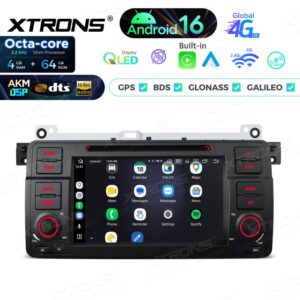 Xtrons IP7646B Android Autoradio 4/64 GB Car CD DVD Multimedia-Player, AKM DSP, 4G, Wireless CarPlay Android Auto für BMW E46 Rover 75 MG ZT – Bild 10