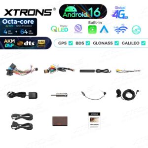 Xtrons IP7646B Android Autoradio 4/64 GB Car CD DVD Multimedia-Player, AKM DSP, 4G, Wireless CarPlay Android Auto für BMW E46 Rover 75 MG ZT – Bild 16