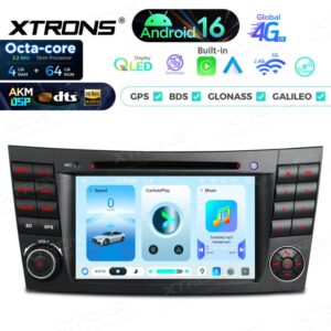 Xtrons IP76M211G Android-Auto-CD-DVD-Multimedia-Player für Mercedes-Benz E-Klasse W211 und CLS-Klasse W219 4/64 GB – Bild 5