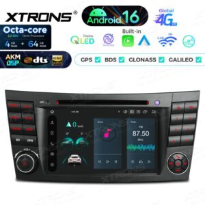 Xtrons IP76M211G Android-Auto-CD-DVD-Multimedia-Player für Mercedes-Benz E-Klasse W211 und CLS-Klasse W219 4/64 GB – Bild 6