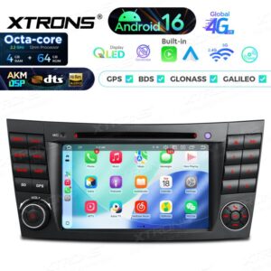 Xtrons IP76M211G Android-Auto-CD-DVD-Multimedia-Player für Mercedes-Benz E-Klasse W211 und CLS-Klasse W219 4/64 GB – Bild 8