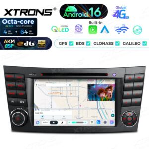 Xtrons IP76M211G Android-Auto-CD-DVD-Multimedia-Player für Mercedes-Benz E-Klasse W211 und CLS-Klasse W219 4/64 GB – Bild 10