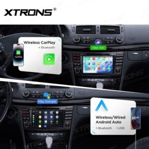 Xtrons IP76M211G Android-Auto-CD-DVD-Multimedia-Player für Mercedes-Benz E-Klasse W211 und CLS-Klasse W219 4/64 GB – Bild 3