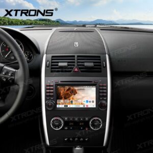 Alternative view of Xtrons IP76M245G Android Autoradio 4/64 GB mit CD/DVD-Player, für Mercedes-Benz A-Klasse/B-Klasse/Viano & Vito/Sprinter/VW Crafter AKM7388 DTS
