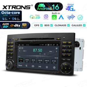 Xtrons IP76M245G Android Autoradio 4/64 GB mit CD/DVD-Player, für Mercedes-Benz A-Klasse/B-Klasse/Viano & Vito/Sprinter/VW Crafter AKM7388 DTS – Bild 12