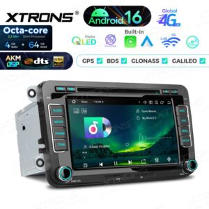 Xtrons IP76MTVG Android Autoradio mit CD- und DVD-Player für VW Golf, Passat, Skoda und SEAT, AKM DSP, 4G, kabelloses CarPlay und Android Auto – Bild 11
