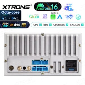 Xtrons IP76MTVG Android Autoradio mit CD- und DVD-Player für VW Golf, Passat, Skoda und SEAT, AKM DSP, 4G, kabelloses CarPlay und Android Auto – Bild 13