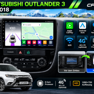 Alternative view of Android Autoradio Für Mitsubishi Outlander 3 2012-2018 Multimedia CarPlay  Androidauto