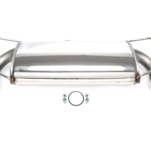 TA Technix Duplex Sportendschalldämpfer 1x90mm Links+Rechts passend für Mazda MX-5 Typ NC