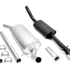 TA Technix Sportauspuffanlage1x70x90mm passend für Saab 900 I 2.0l 8V / 16V