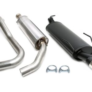 TA Technix Sportauspuffanlage 1x70x140mm passend für Saab 9-3 2.0T Aerovers. I Typ YS3D