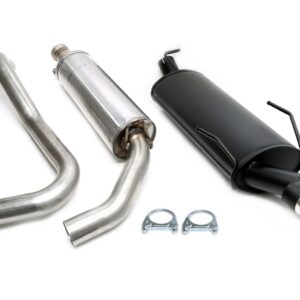 TA Technix Sportauspuffanlage 1x70x140mm passend für Saab 9-3 2.0T Facelift/Aerovers. II Typ YS3D