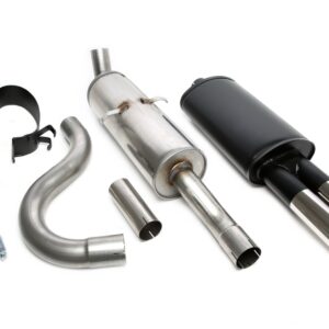 TA Technix Sportauspuffanlage 2x70mm passend für Volvo 740/940 Limo. + Kombi