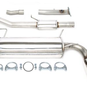 TA Technix Edelstahlanlage 1x100mm Links+Rechts passend für Mazda MX-5 II Typ NB