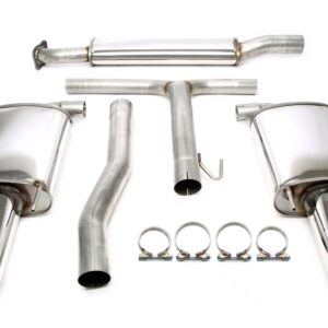 TA Technix Duplex Edelstahlanlage 1x90x120mm passend für Opel Insignia A 4/5-Türer 4WD
