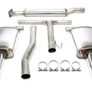 TA Technix Duplex Edelstahlanlage 1x90x120mm passend für Opel Insignia A Kombi 4WD