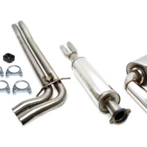TA Technix Sportauspuffanlage 1x100mm passend für Volvo S60 I Turbo Typ R