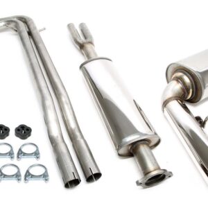 TA Technix Edelstahlanlage 1x100mm passend für Volvo XC 70 Cross Crountry Typ S