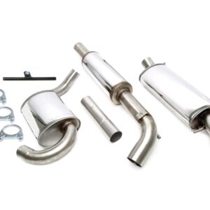 TA Technix Edelstahlanlage 1x90x120mm passend für VW Corrado VR6