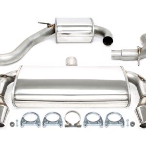 TA Technix Duplex Edelstahlanlage 2x80mm passend für VW Golf V/VI / Audi A3 8P