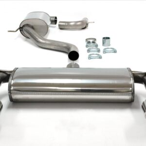 TA Technix Duplex Edelstahlanlage 2x80mm Links+Rechts passend für Seat Leon Cupra 2.0 TFSi Typ 1P