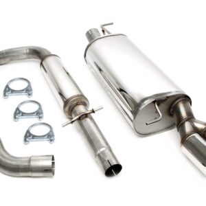 TA Technix Edelstahlanlage 2x80mm passend für Seat Leon 1.8T Typ 1M