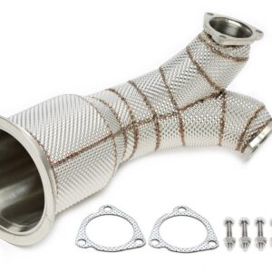 TA Technix Downpipe mit Hitzeschild und ohne Katalysator passend für Audi SQ5 3.0l TFSI V6 Turbo Typ FY_