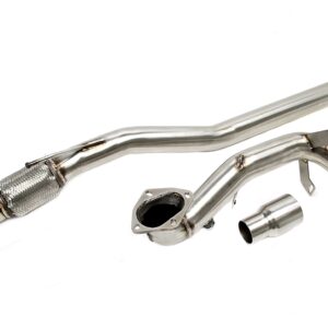 TA Technix Downpipe mit Flexrohr passend für Audi A1 Typ 8X / Seat Ibiza Typ 6J / Skoda Fabia Typ 5J / VW Polo Typ 6R
