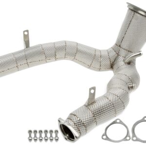 TA Technix Downpipe ohne Katalysator mit Hitzeschild passend für Audi A6 (C8)