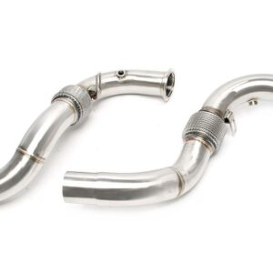 TA Technix Downpipe ohne Katalysator mit Flexrohr passend für BMW 5er Serie F10