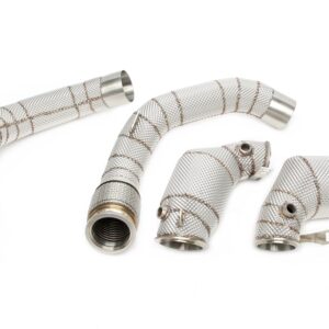 TA Technix Downpipe mit Hitzeschild und Katalysator passend für BMW 5er Serie M5 Typ F90