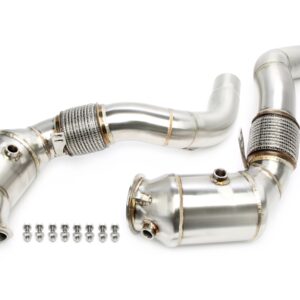 TA Technix Downpipe ohne Katalysator mit Flexrohr passend für BMW 5er Typ G30